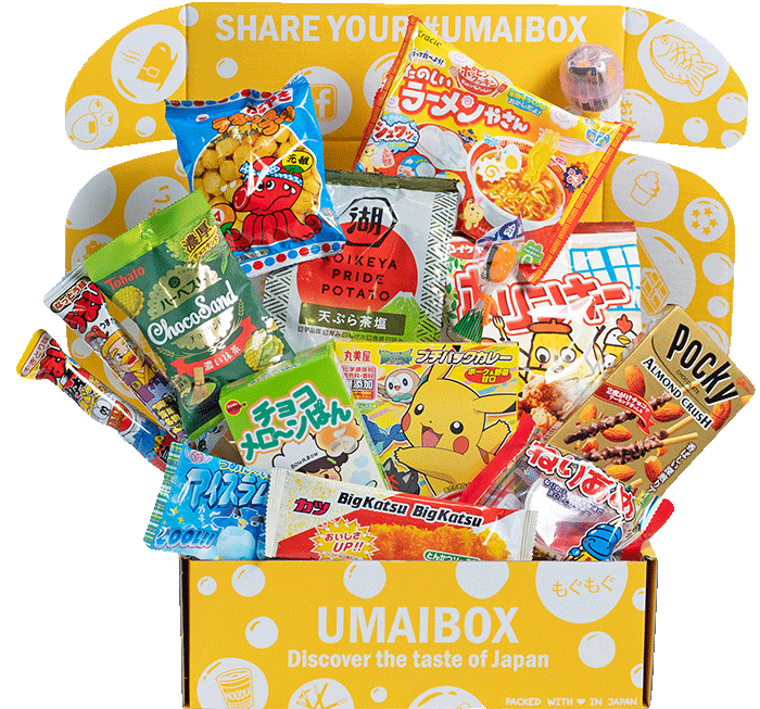 UmaiBox - Box mensuelle de friandises et snacks japonais